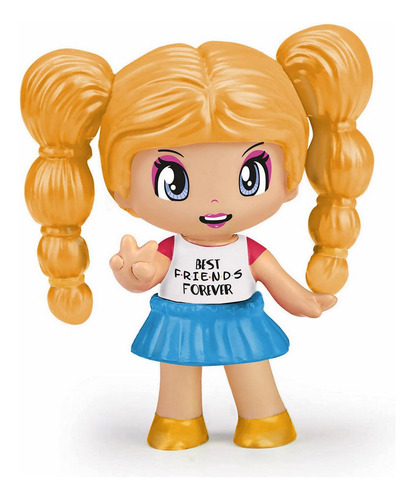 Pinypon Mix Is Max Bff Pack Amarillo Y Rosa Famosa