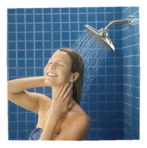 Cabeça de chuveiro dupla Moen S6320 Velocity