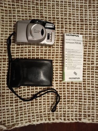 Cámara Compacta Olympus Accura Zoom Xb70 - Excelente Estado! Plateado (Usado)