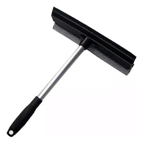 Limpia Secador Vidrios Mango Metalico Reforzado Premium 10 Color Negro