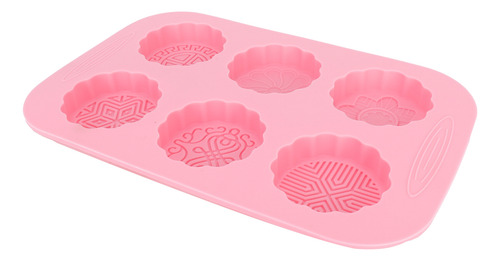 6 Moldes De Silicona Para Tartas De Luna Con Forma De Rejill