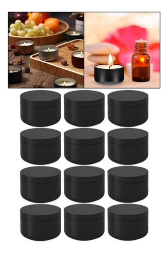 * Caja Pequeña De Aluminio De 12 Piezas, 50 Ml, Con Hebilla,