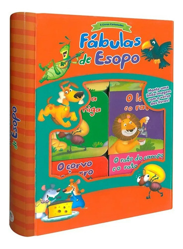Fabulas De Esopo 6 Libritos, De Anónimo., Vol. 6 Tomos. Editorial Lexus, Tapa Dura En Español