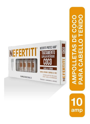 Ampolletas Para Cabello Seco O Maltratado Anti Frizz Neferti