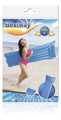 Colchoneta Clasica 183x69cm 44007 Azul Azul