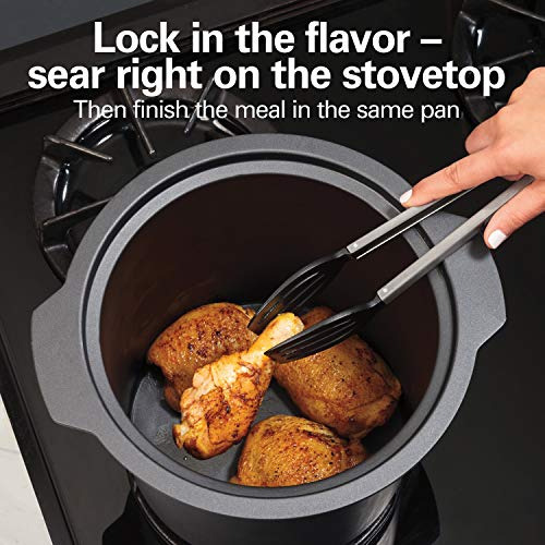 Olla De Cocción Lenta Hamilton Beach Sear & Cook, 10 Litros,