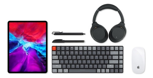 Imagen 6 de 6 de Teclado Keychron K3 White Led Brown Switches