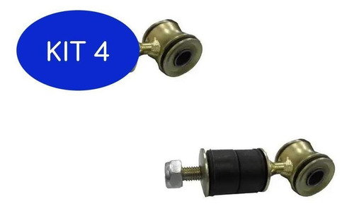 Kit 4 Par De Bieletas Da Suspensão Dianteira Fiat Tipo 93 A