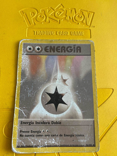 Juego De Cartas Pokemon Energía Doble Incolora