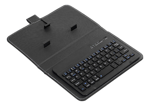 Asd Teclado Inalámbrico Portátil De Cuero Pu Bt For