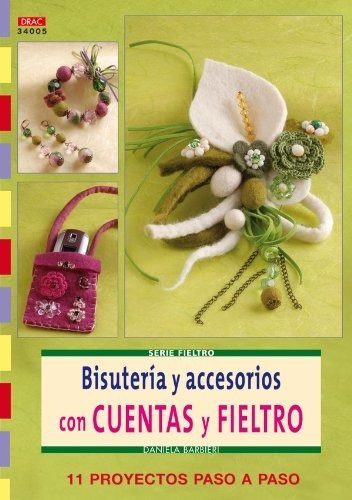 Bisuteria-accesorios Con Cuentas Y Fieltro