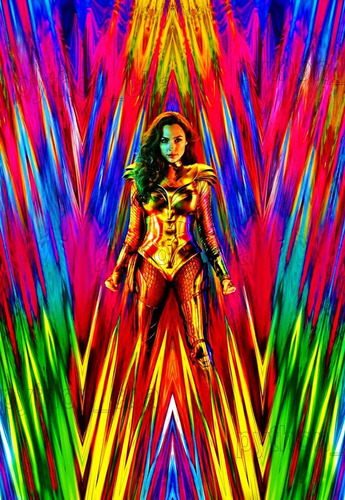 Pósters Película Wonder Woman Mujer Maravilla 1984 - 2020