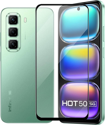 Vidrio Templado Full Para Infinix Hot 50 Pro