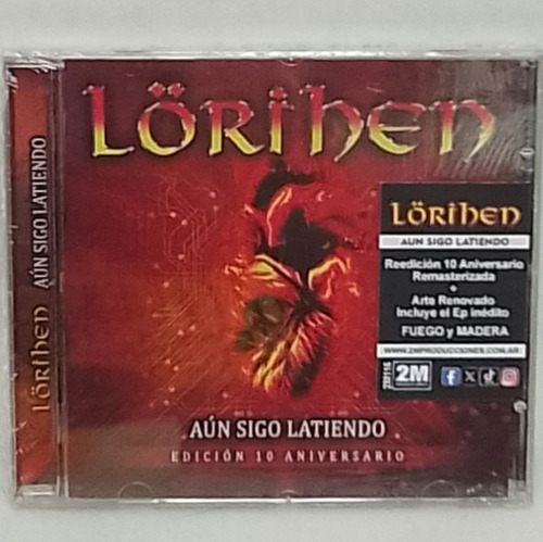 - Aún Sigo Latiendo Ed. Aniversario - Cd Versión Estándar En Acrílico Producido Por 2m Producciones