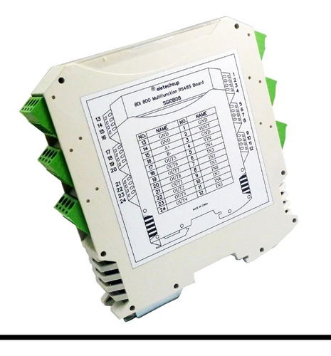 Io Remota Modbus Rtu 8ed/ 8sd Rs485. Novo!