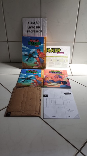 Livro Box Missão Maker Uma Aventura Inovadora - 8º Ano