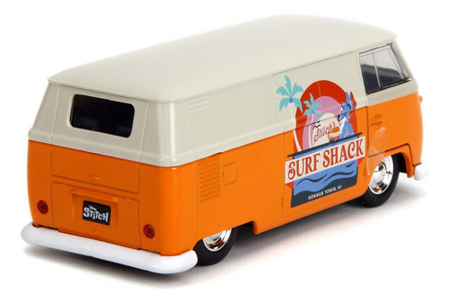 Miniatura Vw Kombi 1961 Disney Stitch Escala 1:32 Jada Toys