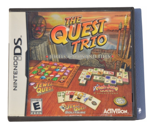 The Quest Trio Videojuego Nintendo Ds En Caja Usado 