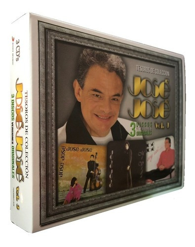 Jose Jose - Tesoros De Coleccion / Vol 3 Tres - Boxset 3 Cd