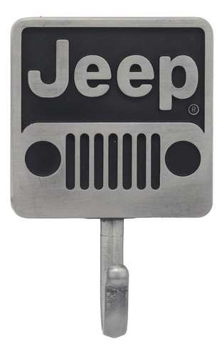 Open Road Brands Jeep Grille Gancho De Pared De Metal - Ganc