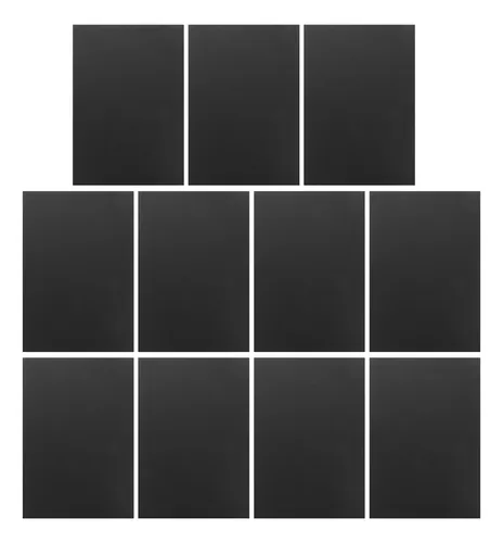Papel De Dibujo Para Artistas, Cartón Negro, 50 Hojas