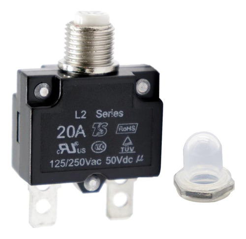 Interruptor Térmico De 20a Protector De Sobrecarga Del