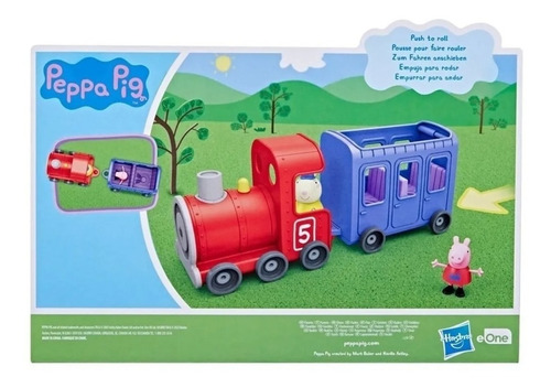 Imagen 8 de 10 de Peppa Pig En El Tren De La Señorita Miss Rabbit F3630 Ed