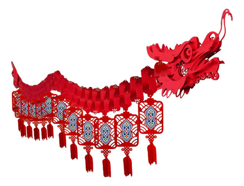 Decoração De Teto De Dragão 3d De Ano Novo Chinês Azul