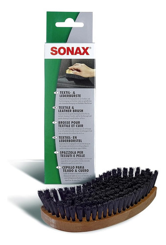 Sonax (416741) Cepillo Textil Y De Cuero, Negro