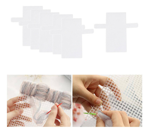 Tela De Malha De Plástico Em Branco Para Agulha De Deerlet