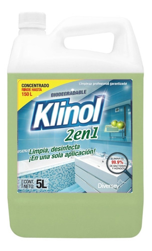 Limpiador Desinfectante Klinol - L a $12