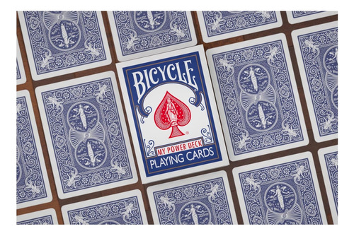Baraja De Cartas Bicycle Marcada Para Magia My Power Deck