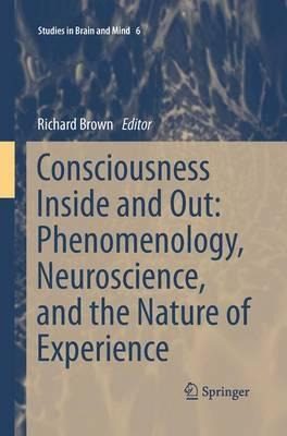 Libro Consciousness Inside And Out: Phenomenology, Neuros...