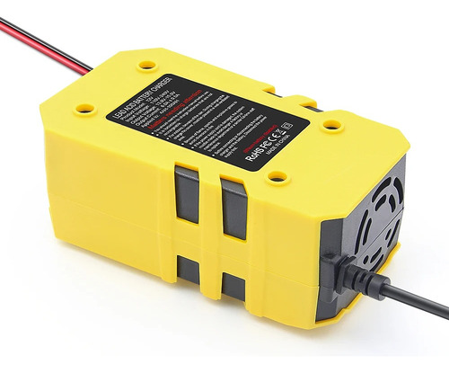 Cargador De Baterias Inteligente Para Vehiculos De 12v