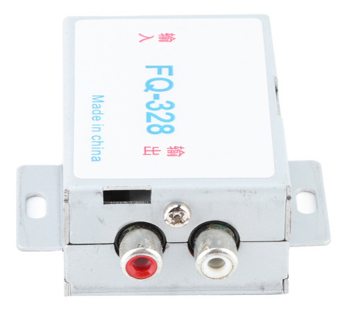 Filtro De Áudio Estéreo Para Carro 12v Isolamento Ruído Redu