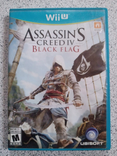 Assassin's Creed Iv Black Flag Wii U En Excelente Estado