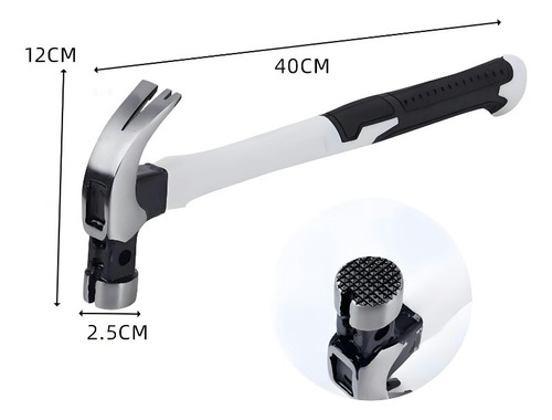 Martillo De Acero Resistente Para Carpintería