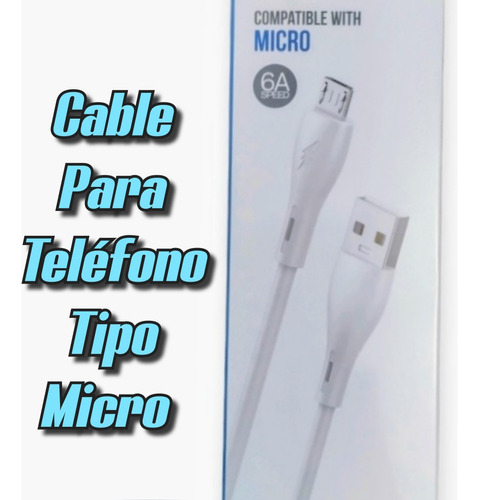 Cables Para Cargar Teléfonos Micro Y Tipo C 