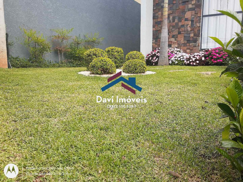 Imagem 9 de 15 de Bela Casa De Campo Com Acabamento Moderno Portão Atibaia-sp - Di155