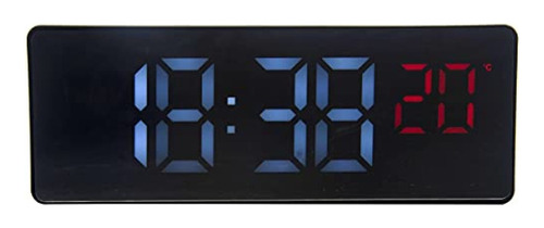Reloj Despertador Pantalla De Temperatura Led Nc Reloj De Es