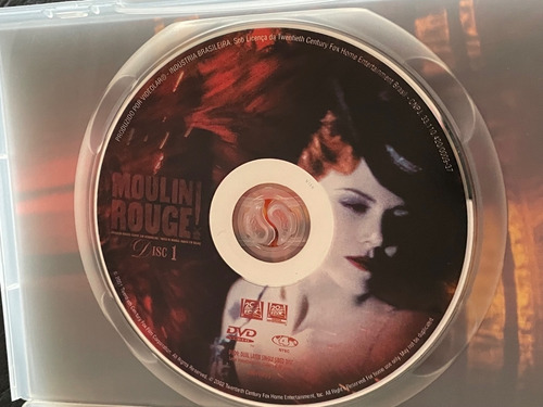Moulin Rouge Dvd (Usado)