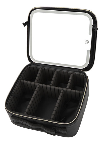 Estojo De Maquiagem, Espelho Iluminado, Configuração De 3 Co