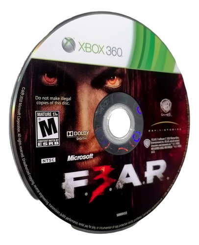 Fear 3 Xbox 360 (Reacondicionado)