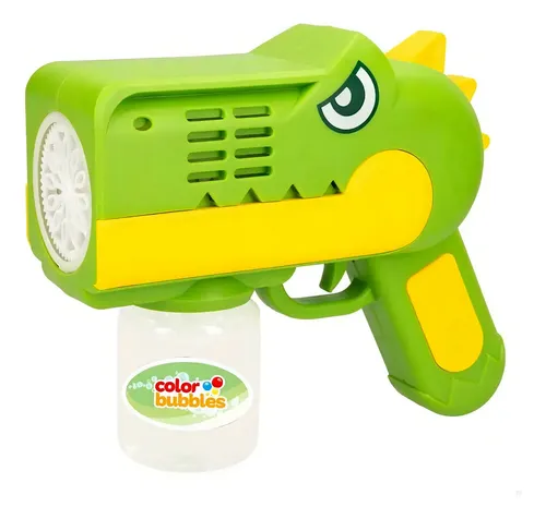 Máquina De Burbujas Con Forma De Dinosaurio | Lanzador Automático Recargable Por USB, Ideal Para Verano, Jardín Y Piscina