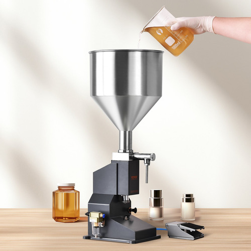 Máquina Llenadora Liquidos Viscosos Neumatica 5 A 50ml