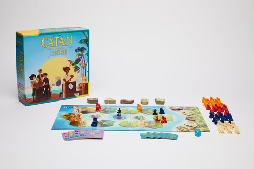 Juego De Mesa Catan Junior Adventure Para Espadachines