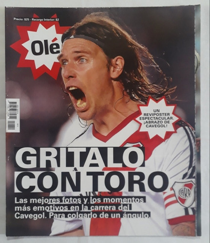 Reviposter Diario Ole - Cavenaghi River Campeon De America