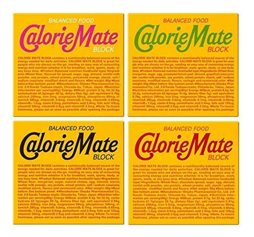Calorie Mate Block 4 Pieces Four ~ Each Three [fruit-flavore