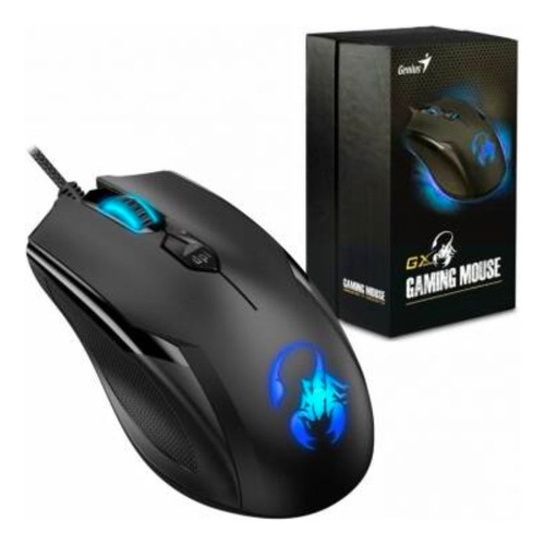 Mouse Gamer Genius Ammox X1-600 Negro - Gaming