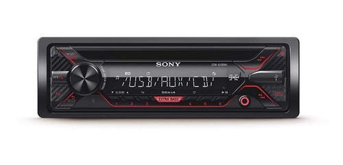 Imagen 1 de 4 de Autoestéreo para auto Sony CDX G1200U con USB